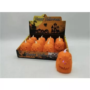 Halloween-i led mécses tök 