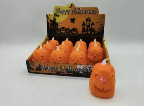 Halloween-i led mécses tök 