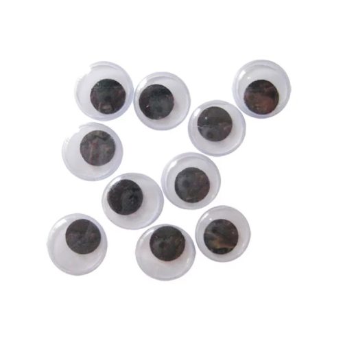 Mozgó szem kör alakú 12 mm-es 80db/ csomag