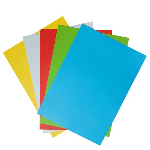Színes papír A4 40 lap 80g 5 szín