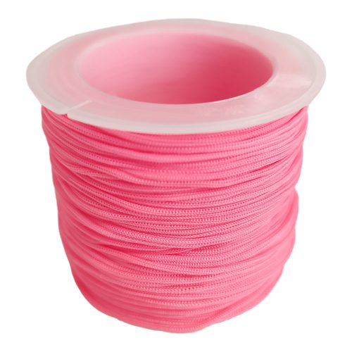 Poliészter zsinór Ø1mm-es 30m neon rózsaszín