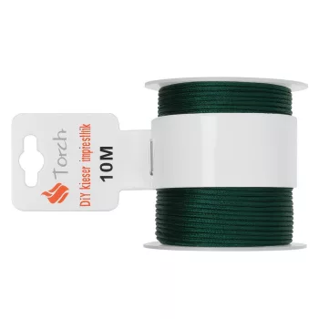 Poliészter zsinór Ø1mm-es 10m sötétzöld 