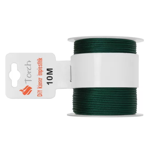 Poliészter zsinór Ø1mm-es 10m sötétzöld 