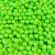 Dekor Gyöngy zöld (8mm, műanyag) 20g/csomag