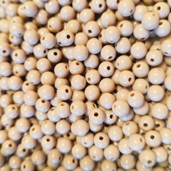 Dekor Gyöngy kávé (8mm, műanyag) 20g/csomag