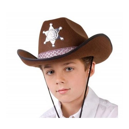 Gyerek Cowboy kalap sheriff csillaggal