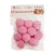 Pom-Pom Rózsaszín 3 cm-es 10 db/csomag