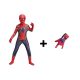 Iron Spiderman, Pókember bosszúállók gyerek jelmez XS + Pókember kilövő, tapadókorongokkal 