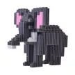 Mini Blocks kreatív mini építő játék - Elefánt