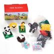 Mini Blocks kreatív mini építő játék 7 db-os Szett - Állatok