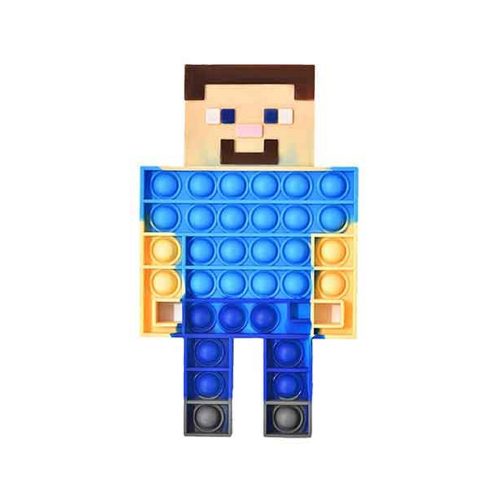 Minecraft Pop it stresszoldó Steve 22 cm