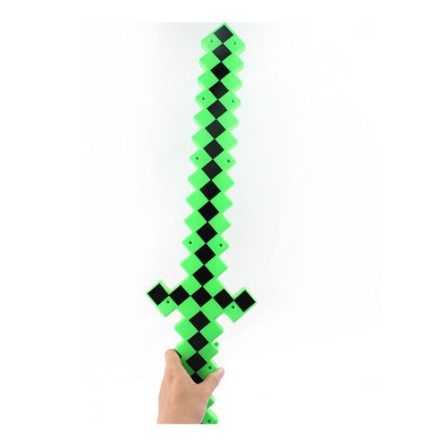 Minecraft Zöld világítós kard 62cm