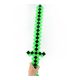 Minecraft Zöld világítós kard 62cm