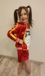 Harley Quinn gyerek jelmez 130cm