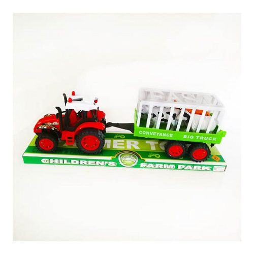 Farmer Toys Állatszállító Traktor