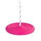 Rózsaszín műanyag tányérhinta