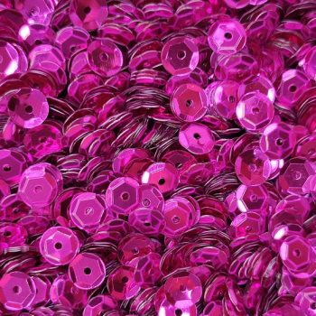 Flitter RÓZSASZÍN (6mm) 5g/csomag