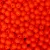 Gyöngy Neon Narancs (5mm, Műanyag) 20g/csomag