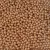 Dekor Gyöngy metál fényű bronz (8mm, Műanyag) 20g/csomag