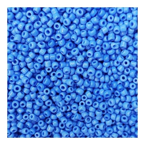 Kék kásagyöngy (2mm, Műanyag) 20g/csomag
