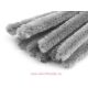 Zsenília drót SZÜRKE 300mmx6mm 20db/csomag