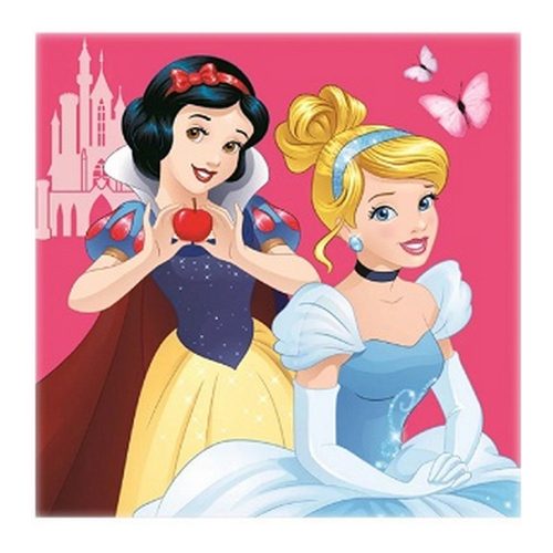 Disney Hercegnők Mágikus Kéztörlő arctörlő, törölköző 30*30cm