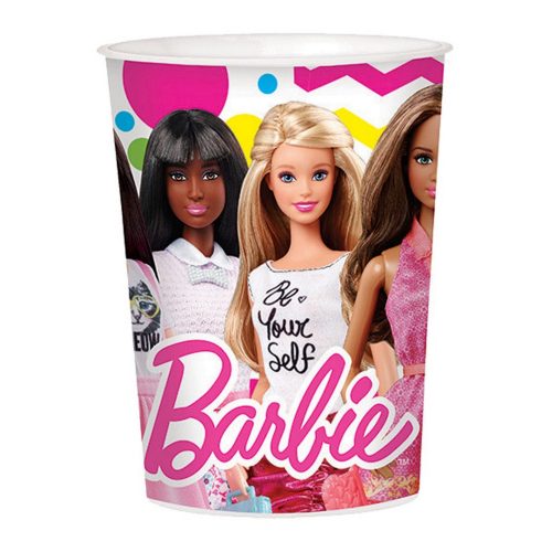 Barbie pohár, műanyag 473 ml