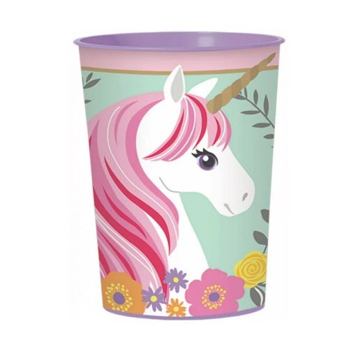 Unicorn, Unikornis pohár, műanyag 473 ml