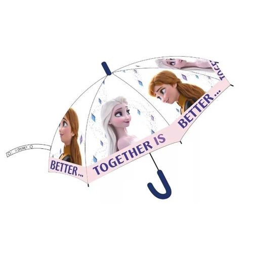 Disney Jégvarázs gyerek átlátszó félautomata esernyő Ø74 cm