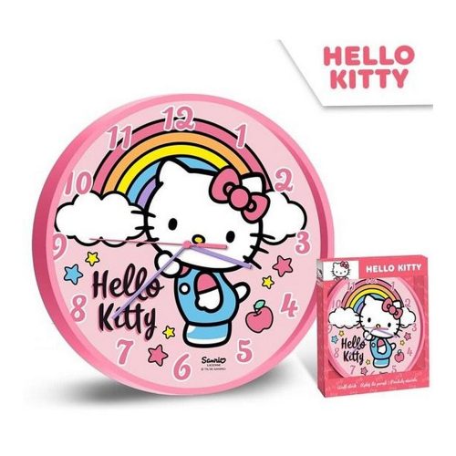 Hello Kitty falióra 25 cm
