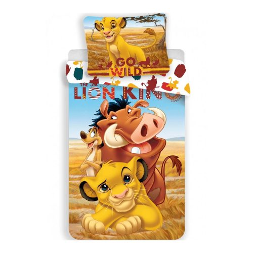 Disney Az oroszlánkirály gyermek ágynemű 140 × 200 cm, 70 × 90 cm