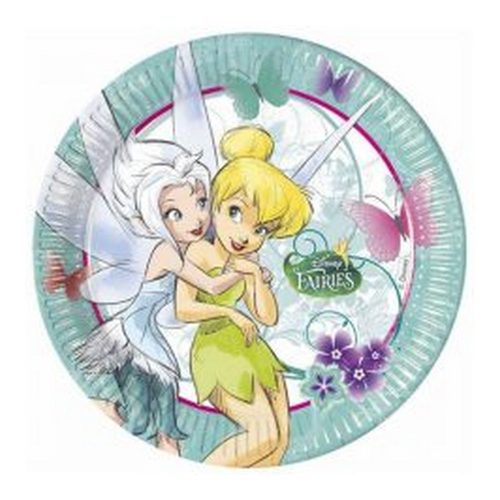 Disney Fairyland Treats, Csingiling Papírtányér 8 db-os 23 cm