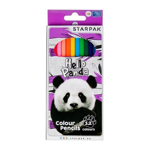 Panda Színes ceruza 12 db-os