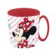 Disney Minnie egér Micro bögre 350 ml piros