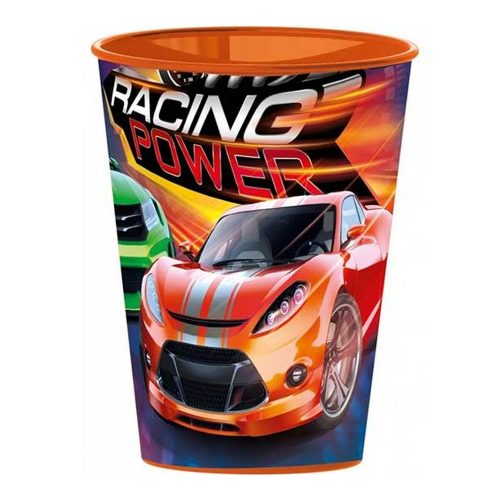 Racing Power pohár, műanyag 260 ml