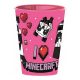 Minecraft pohár, műanyag 260 ml rózsaszín