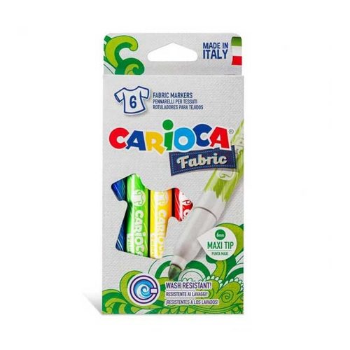Carioca textilfilc 6 darabos