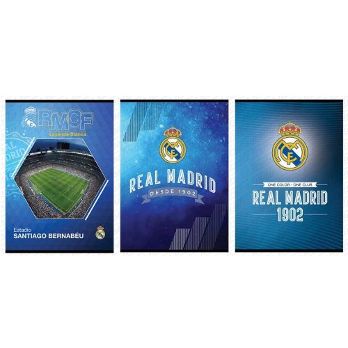 Real Madrid iskolai füzet A/4 vonalas